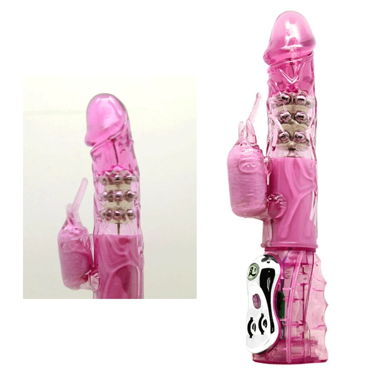 Vibrador rabbit Travel Partner – rotatorio | Baile