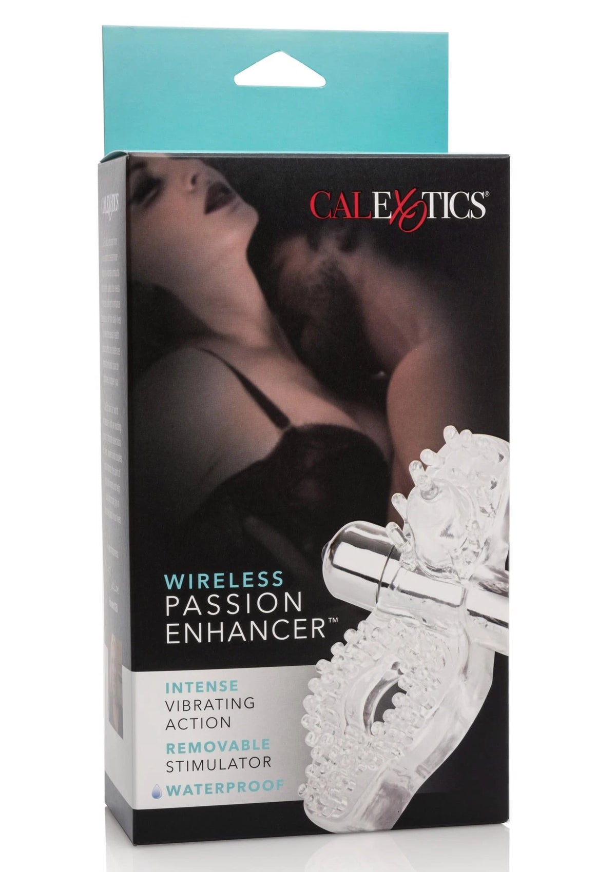 Cock ring Enhancer – vibrating, remote control, clear | Calexotics