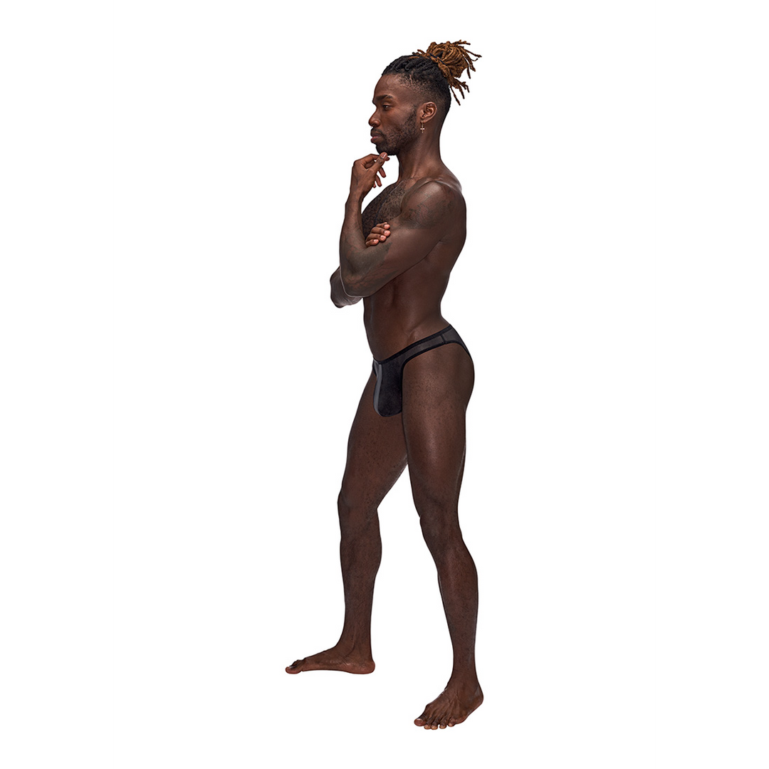 Slip de bikini coupe brésilienne Landing Strip - XL