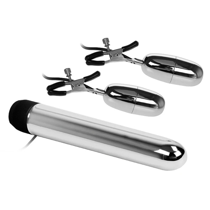 Pinze per capezzoli Nippleclamps – vibrante | Baile