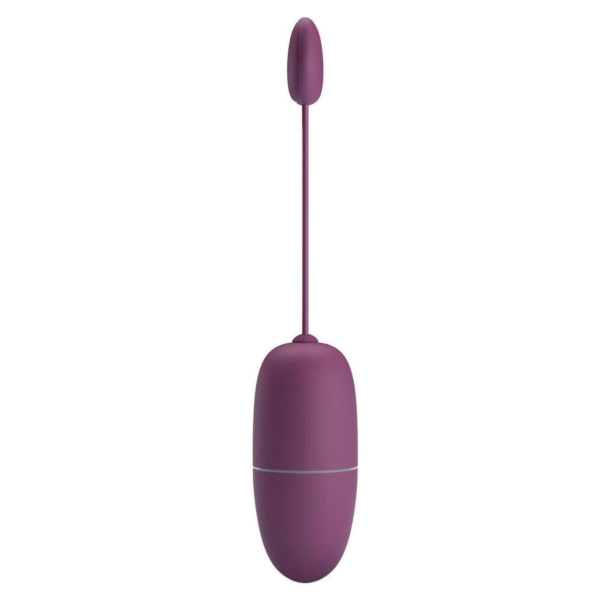 Vibrating egg Nymph Mobile distance AAA 12 functions – app-controlled, rechargeable, plum | Pretty Love