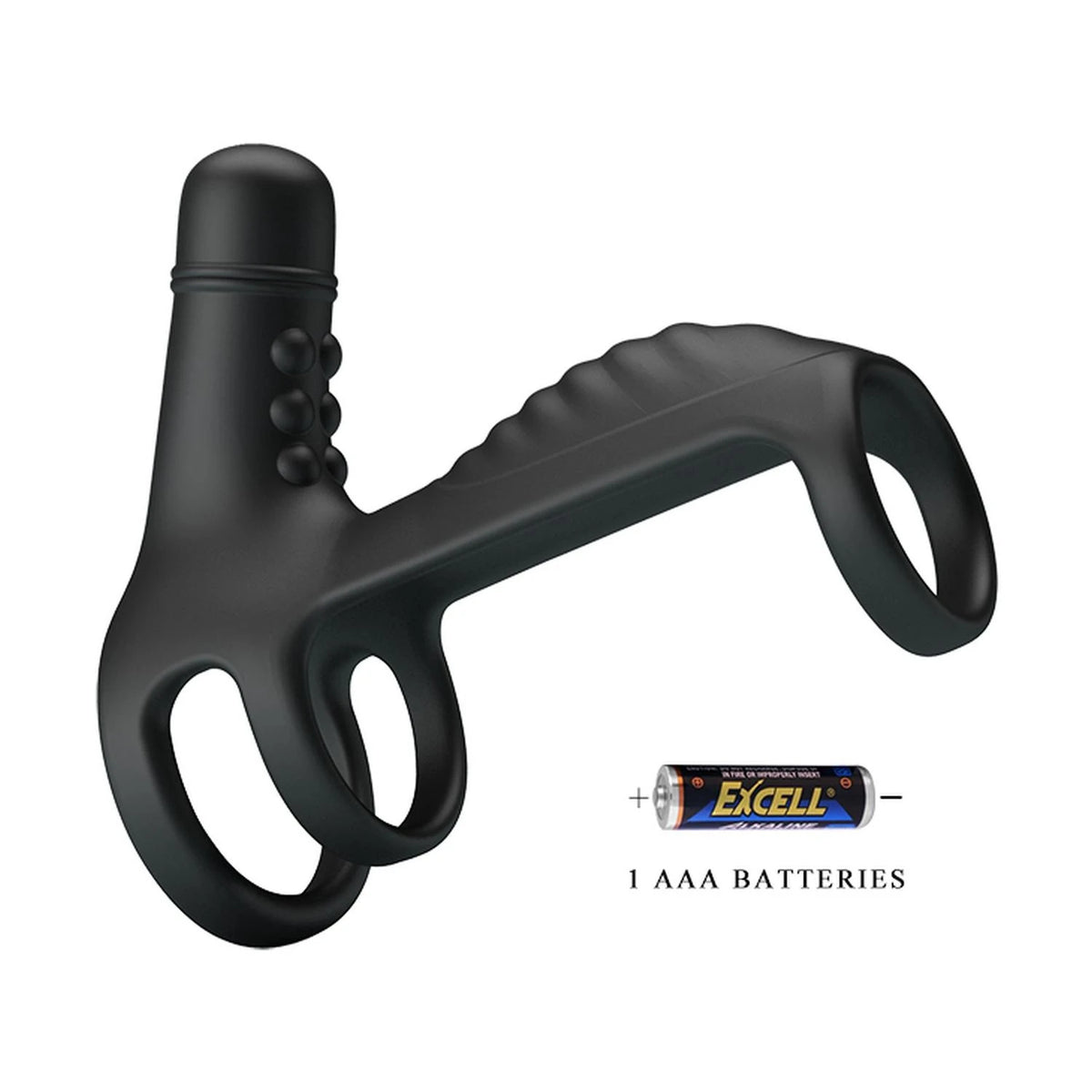 Penis sleeve Vibratingpenis Sling 10 functions – hollow, vibrating | Pretty Love