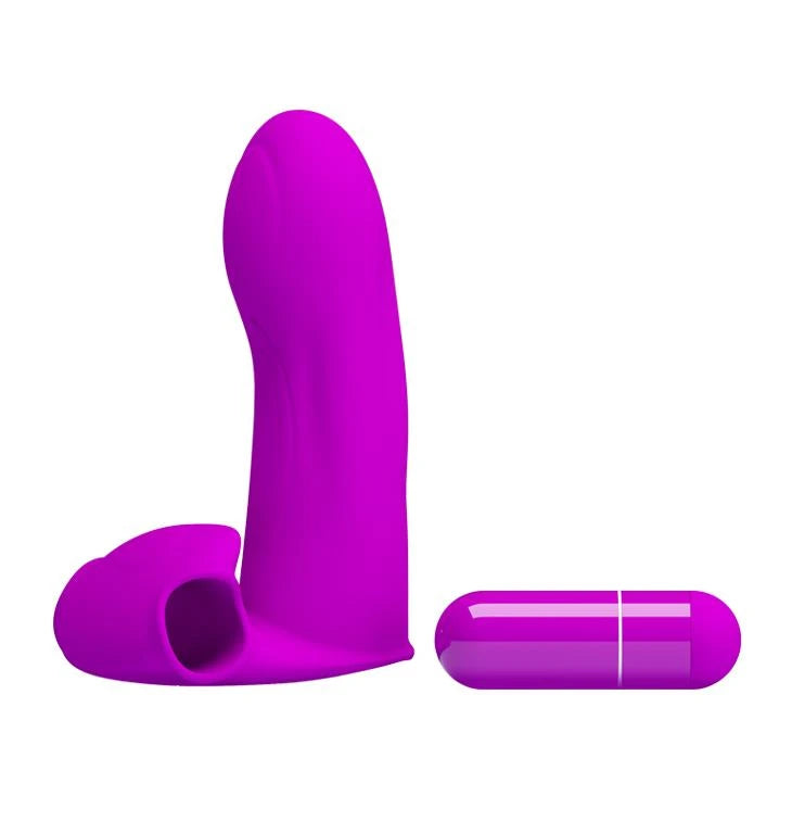 Finger vibrator Maxwell – vibrating, fuchsia | Pretty Love