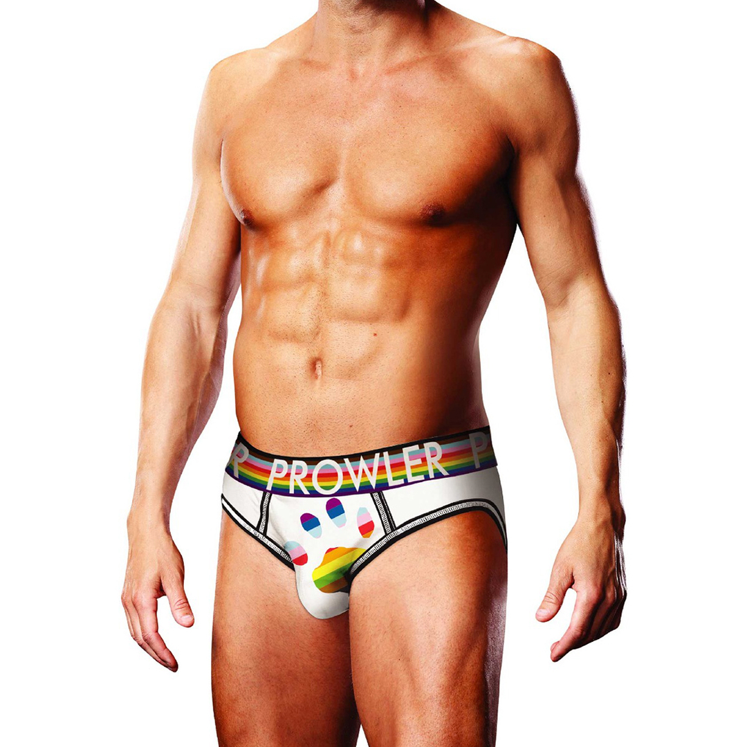 Slip de hombre Oversized Paw – blanco 4890808273678 | Prowler