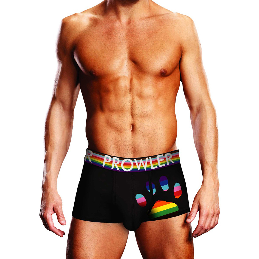 Men's boxers Oversized Paw Trunk – black 4890808273845 | Prowler