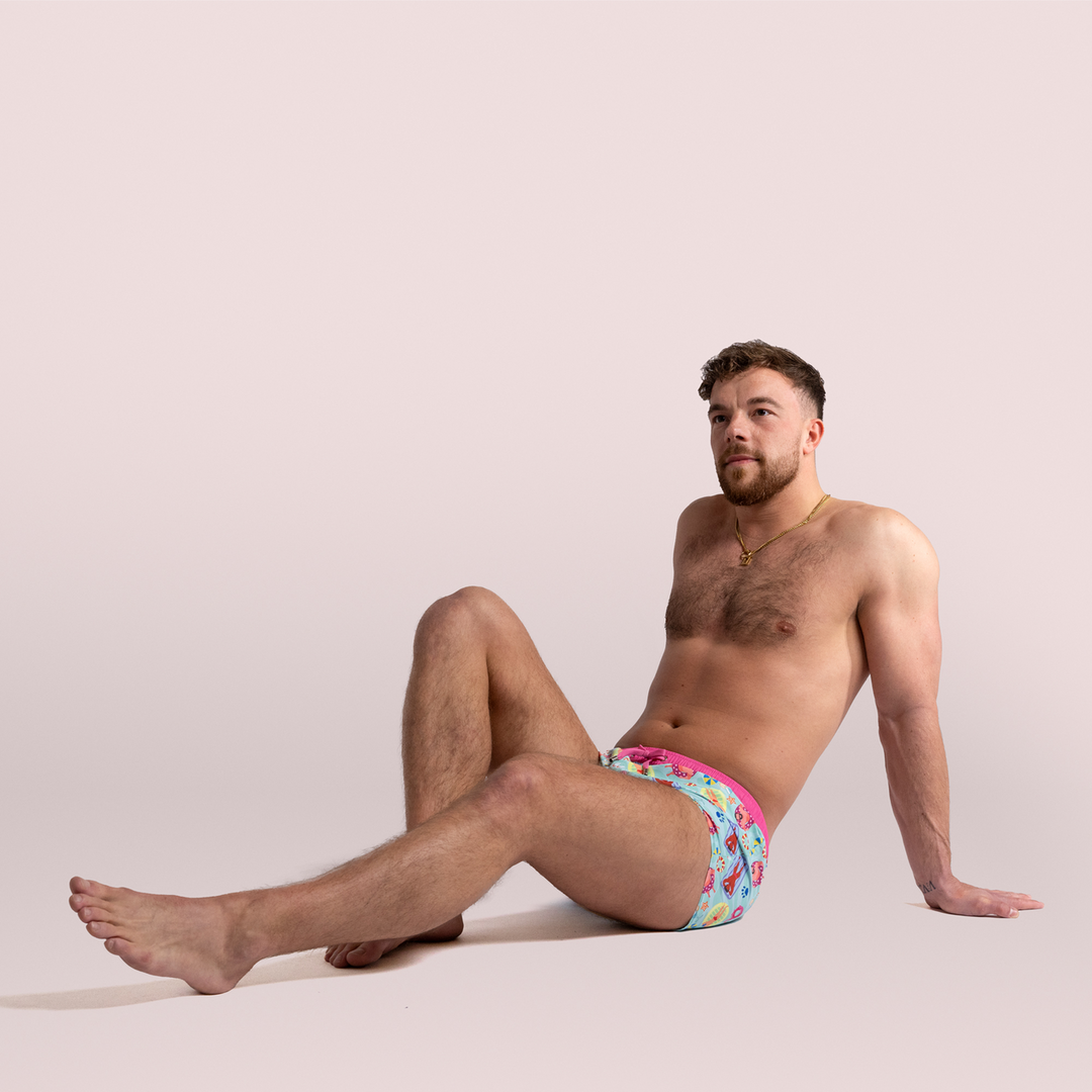 Boxer uomo Swim Trunk Swimming – multicolore | Prowler