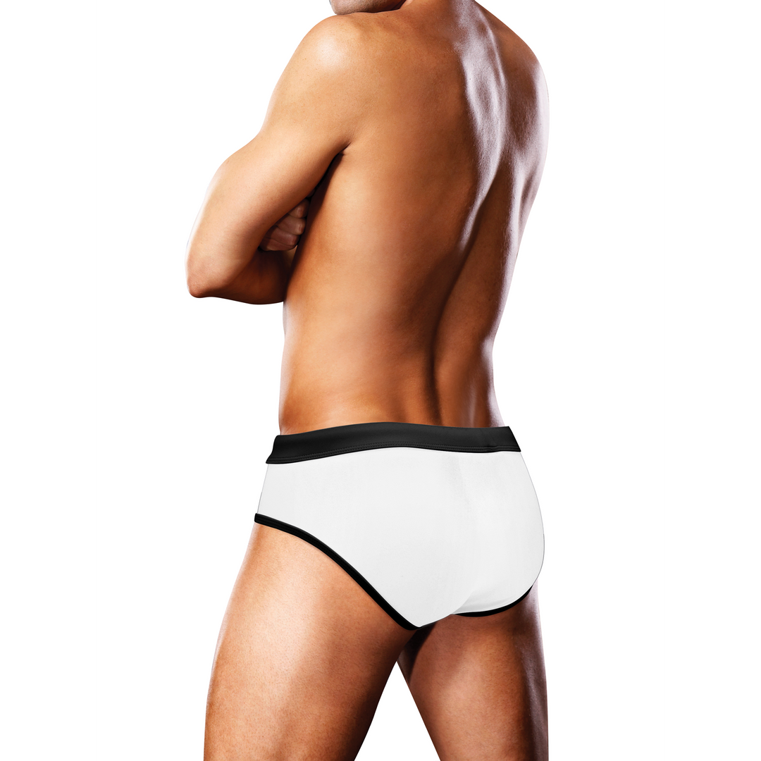 Slip de Bain Patte Oversize Blanc - XL