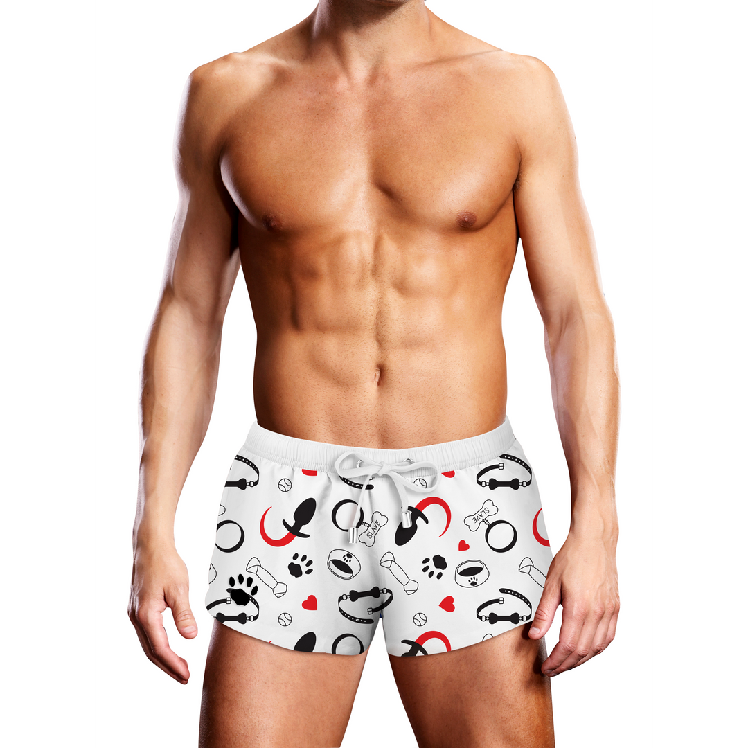 Boxer uomo Swim Trunk Puppie Print – multicolore | Prowler