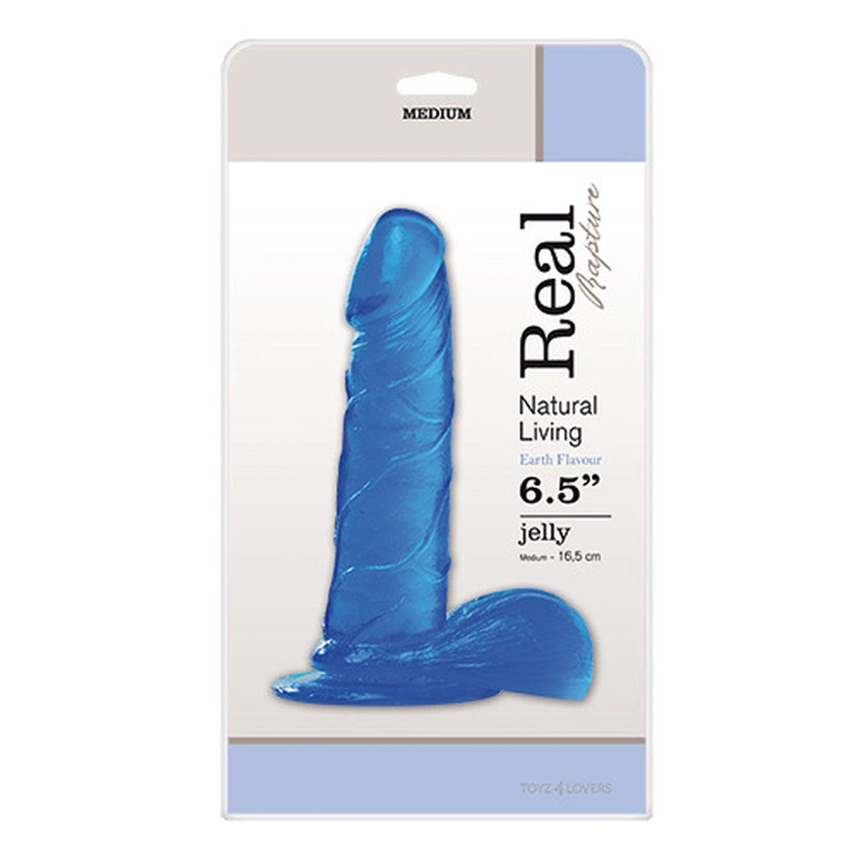 Dildo realista – azul 1-00700731 | Real Rapture