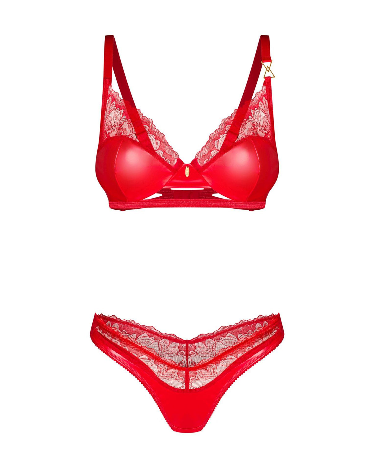 Ensemble de lingerie Aliosa – rouge 22155433111 | Obsessive