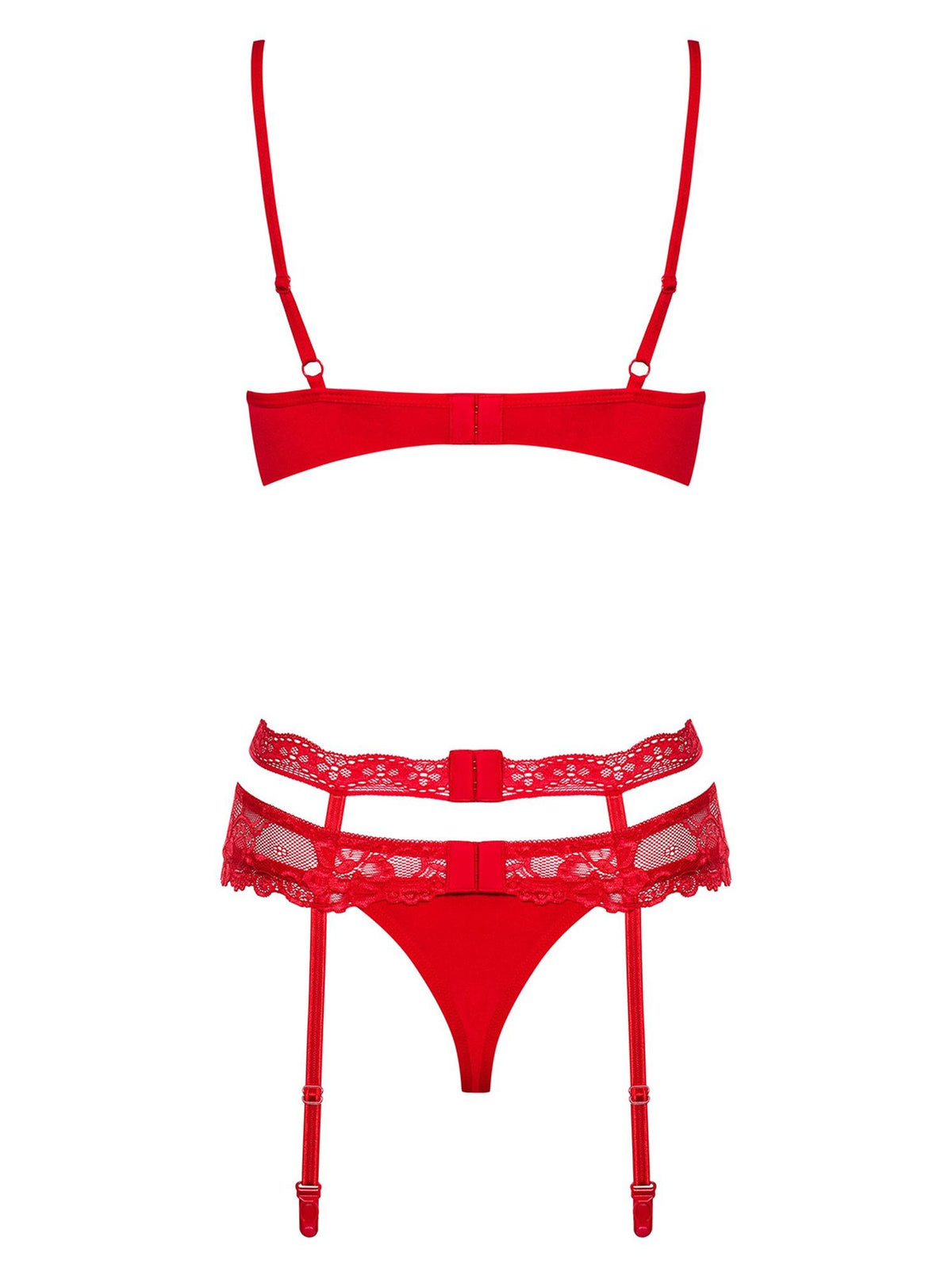 Completino Heartina – rosso | Obsessive