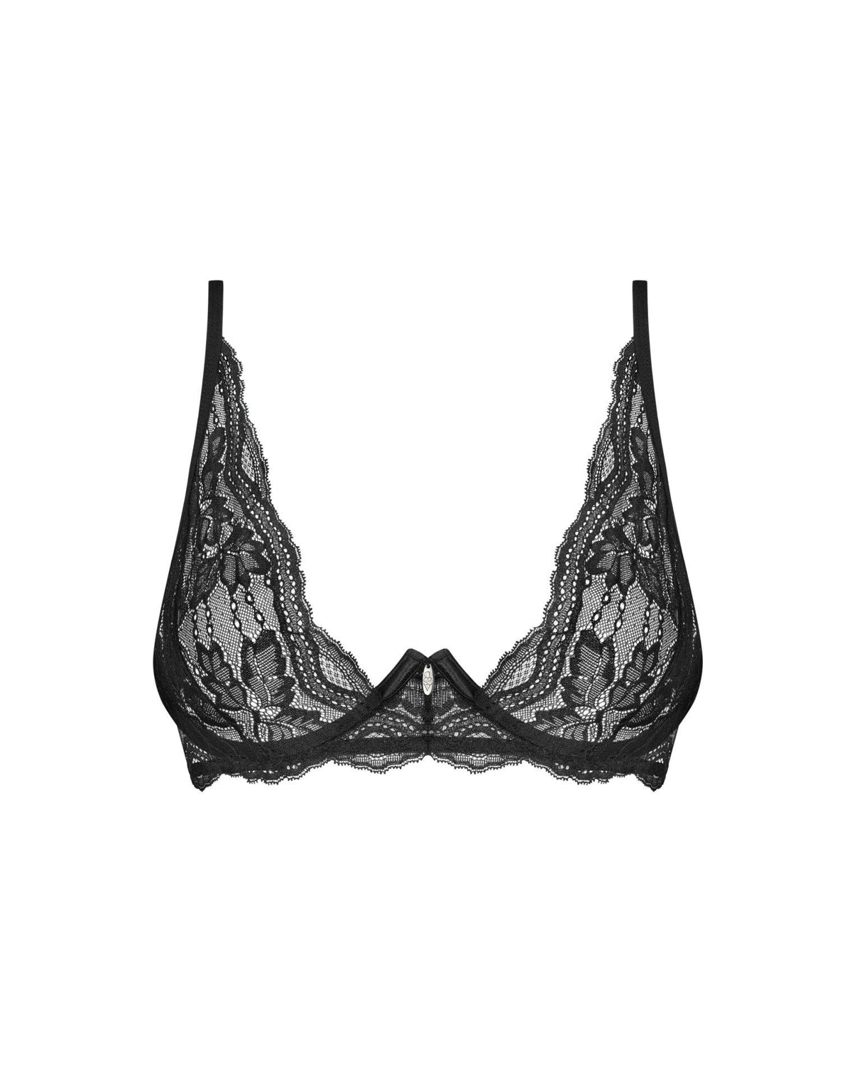 Conjunto de lencería Underwired Nutris – negro | Obsessive