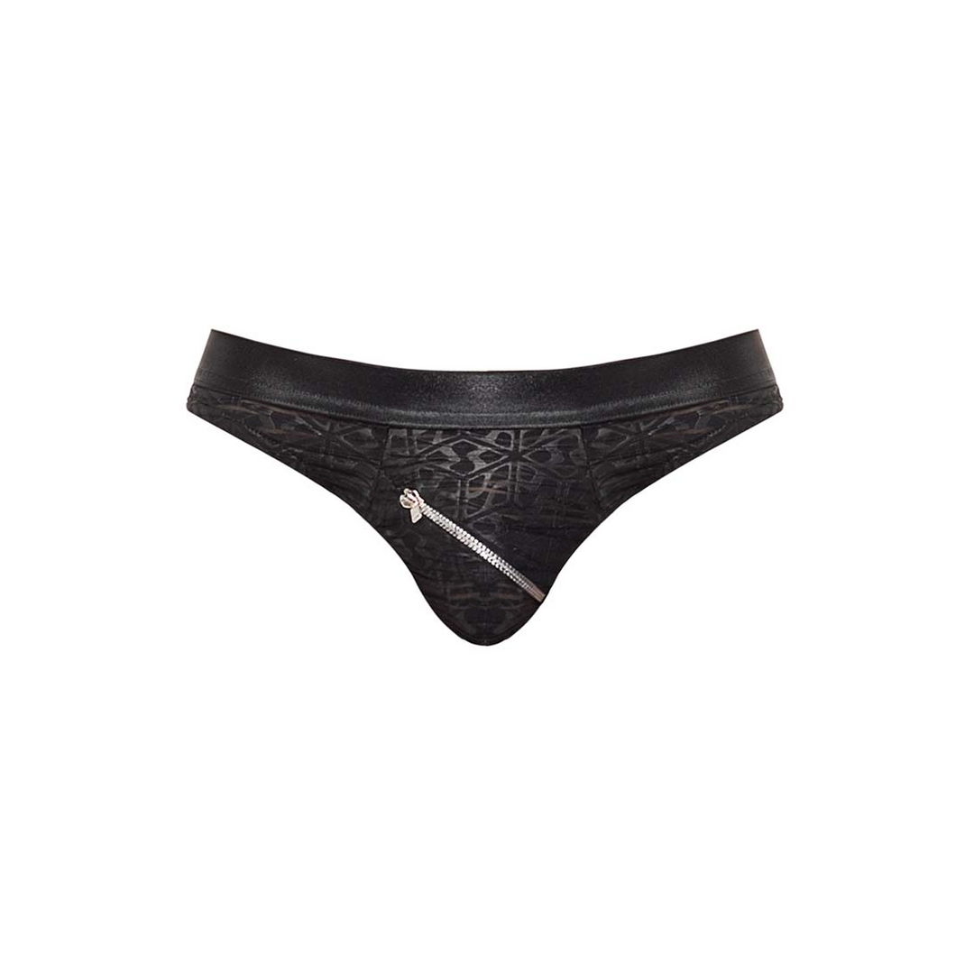 Men's underwear Zip Bikini – black | Male Power