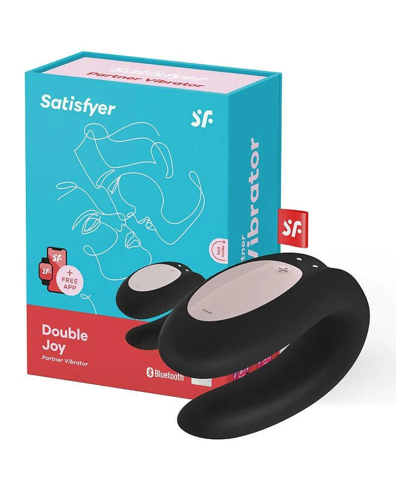 Vibrator - Double Joy Partner Vibrator Black