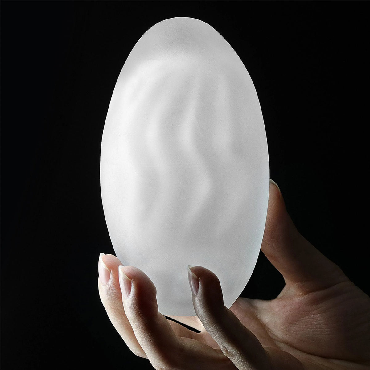Masturbador Giant Climax Spirals 13 cm – vibratório, branco | Lovetoy