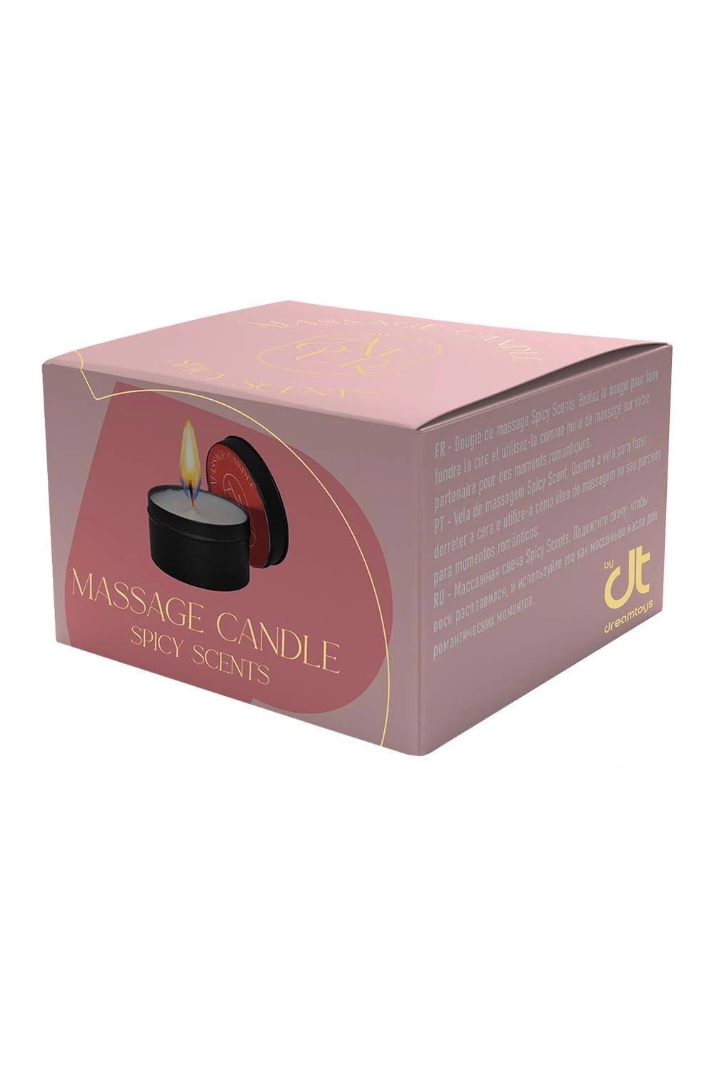 BOUGIE DE MASSAGE AMOUR PARFUMS ÉPICÉS