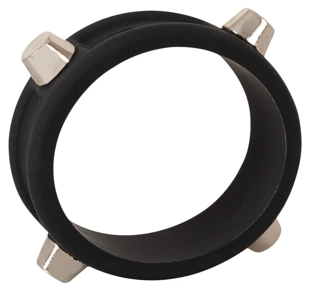 Anello fallico Studs – nero | Rebel