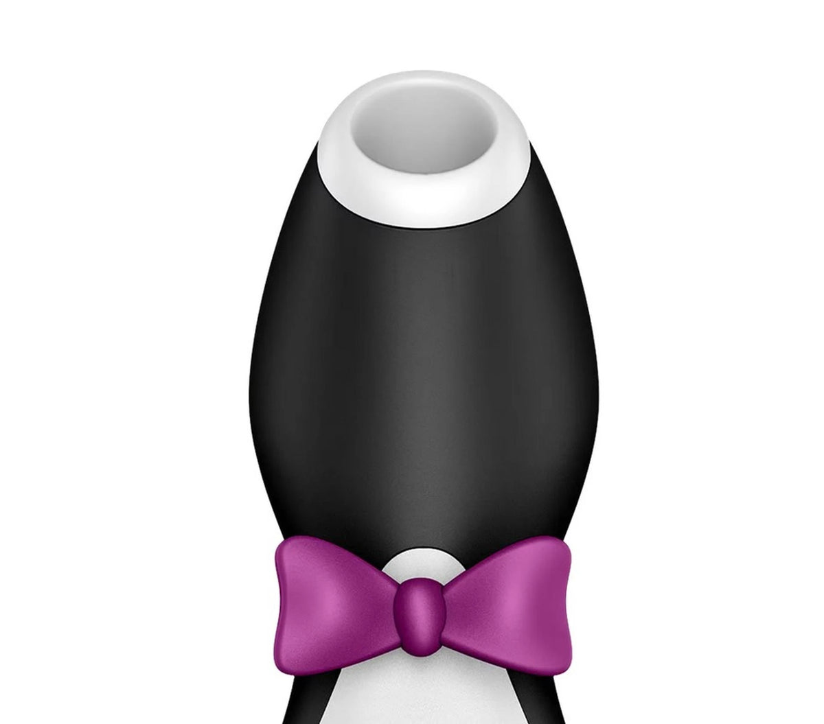 Stimolatore clitorideo Penguin 10.8 cm – ricaricabile, nero | Satisfyer