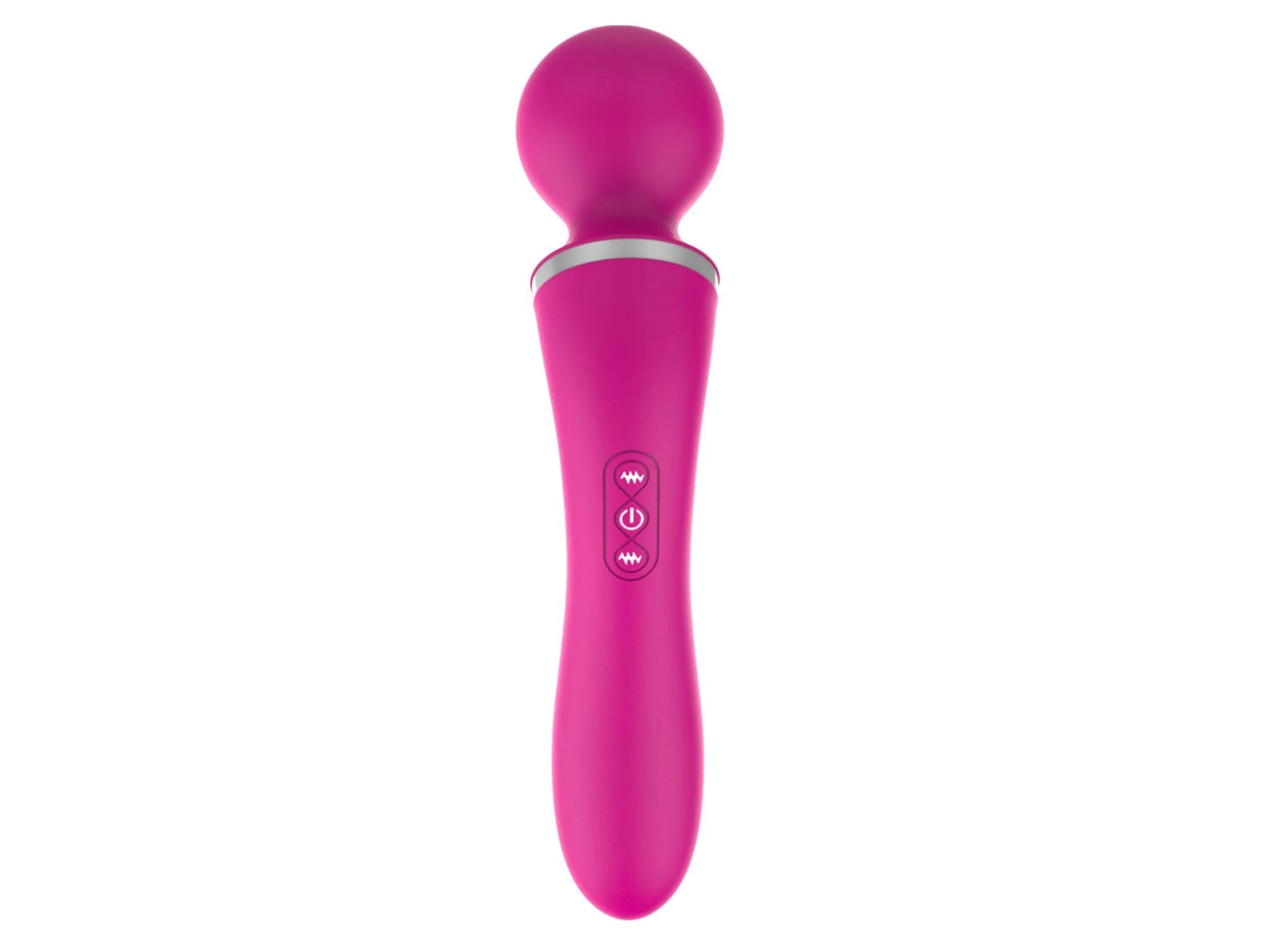 Masseur double + couverture USB 10+10 fonctions Rose