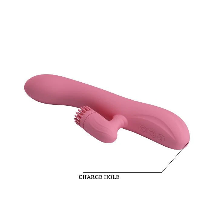 Vibromasseur point G Chris 7 fonctions – rechargeable, rouge | Pretty Love