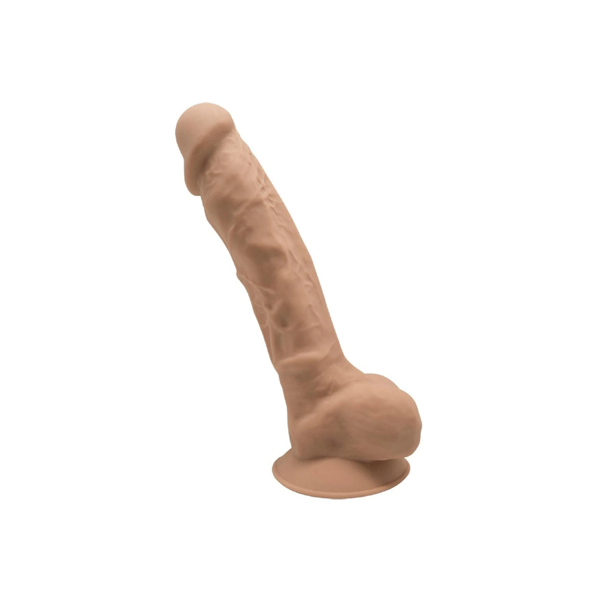 Realistic dildo 18.8 cm – with suction cup, nude | SILEXD