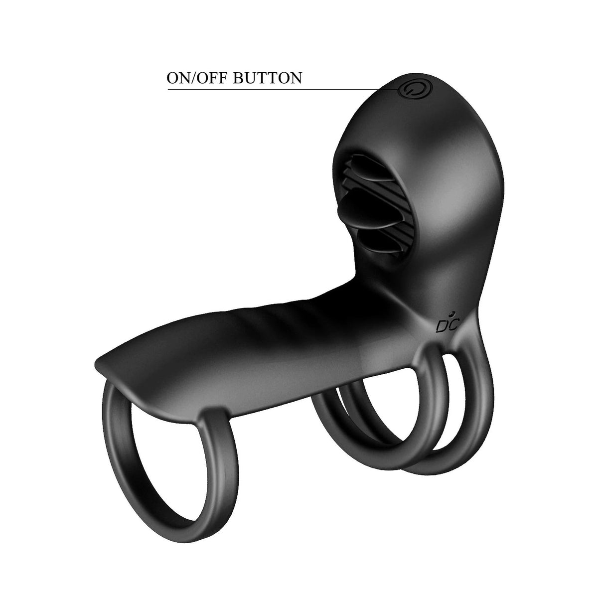Guaina per il pene Sling Jammy 12 licking Memory 12 funzioni – cava, ricaricabile | Pretty Love
