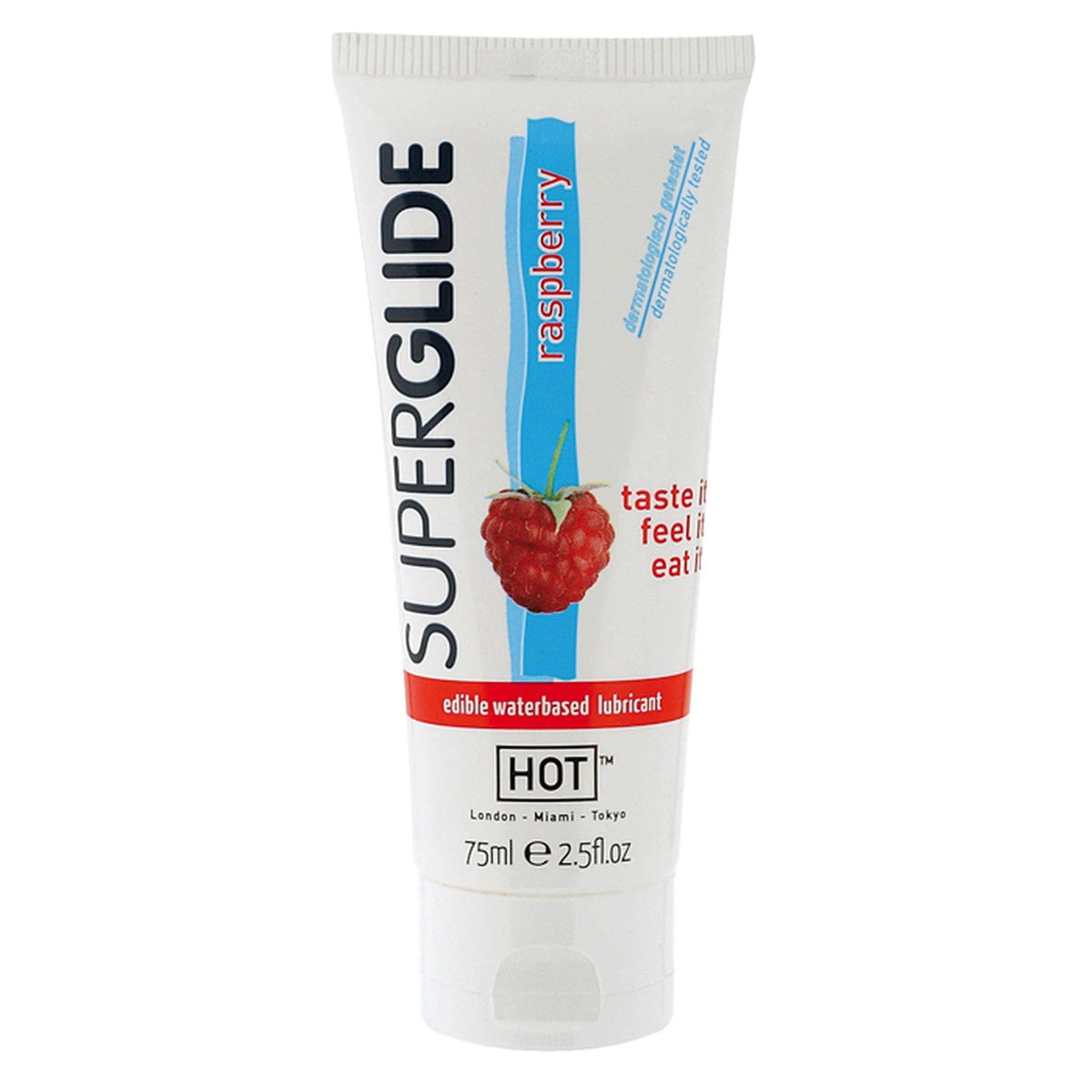 Lubrificante Superglide Edible Raspberry 75 ml – aromatizzato | Hot