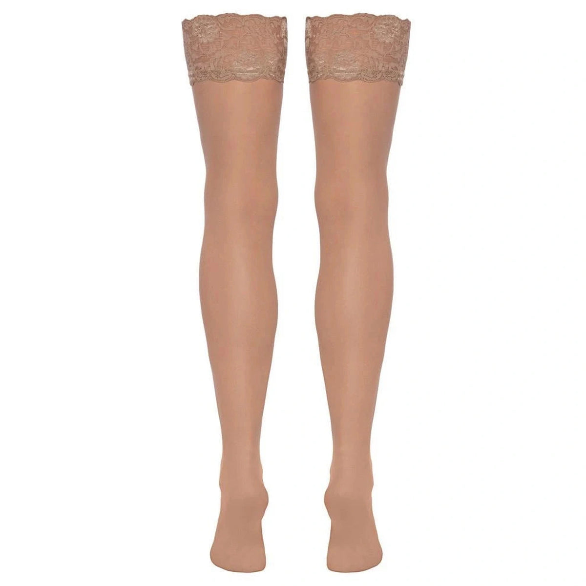 Medias – de encaje, nude | Cottelli LEGWEAR