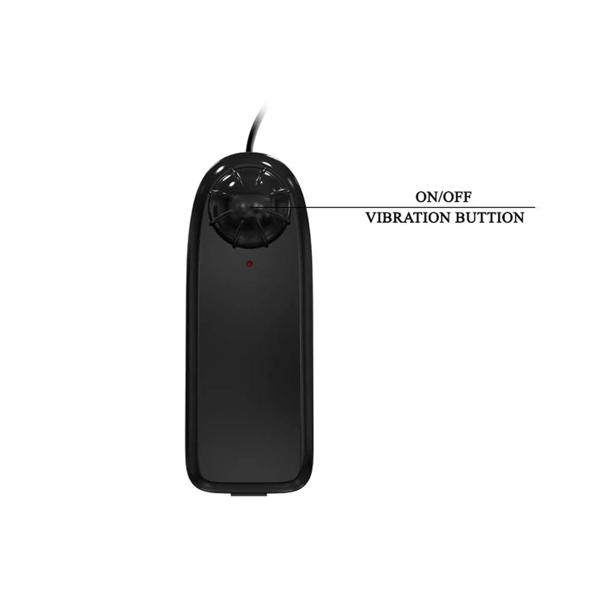 Realisztikus vibrátor – távirányítós, tapadókorongos, testszínű BW-008071A | Baile
