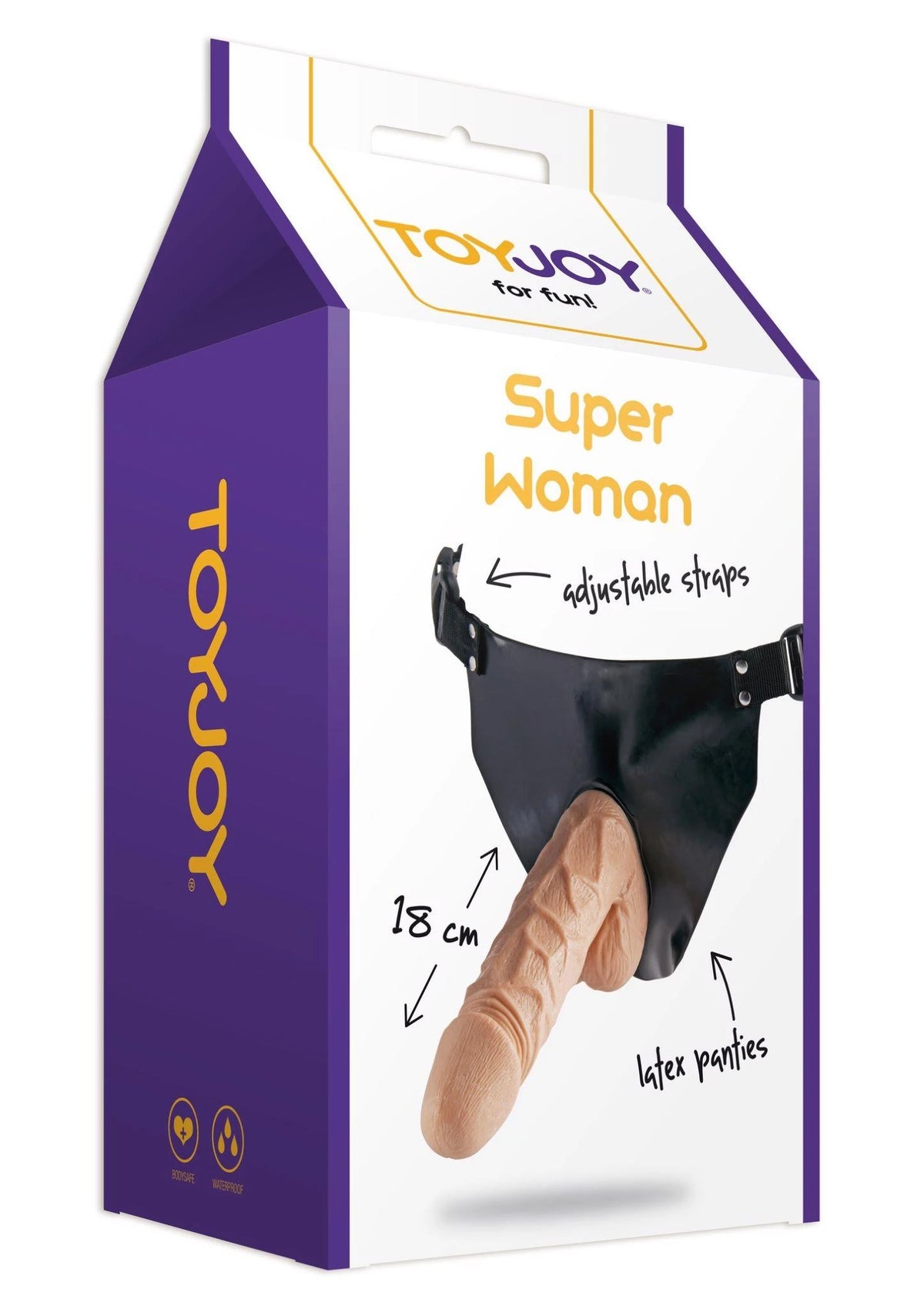 Gode ceinture Superwoman tone – nude | ToyJoy