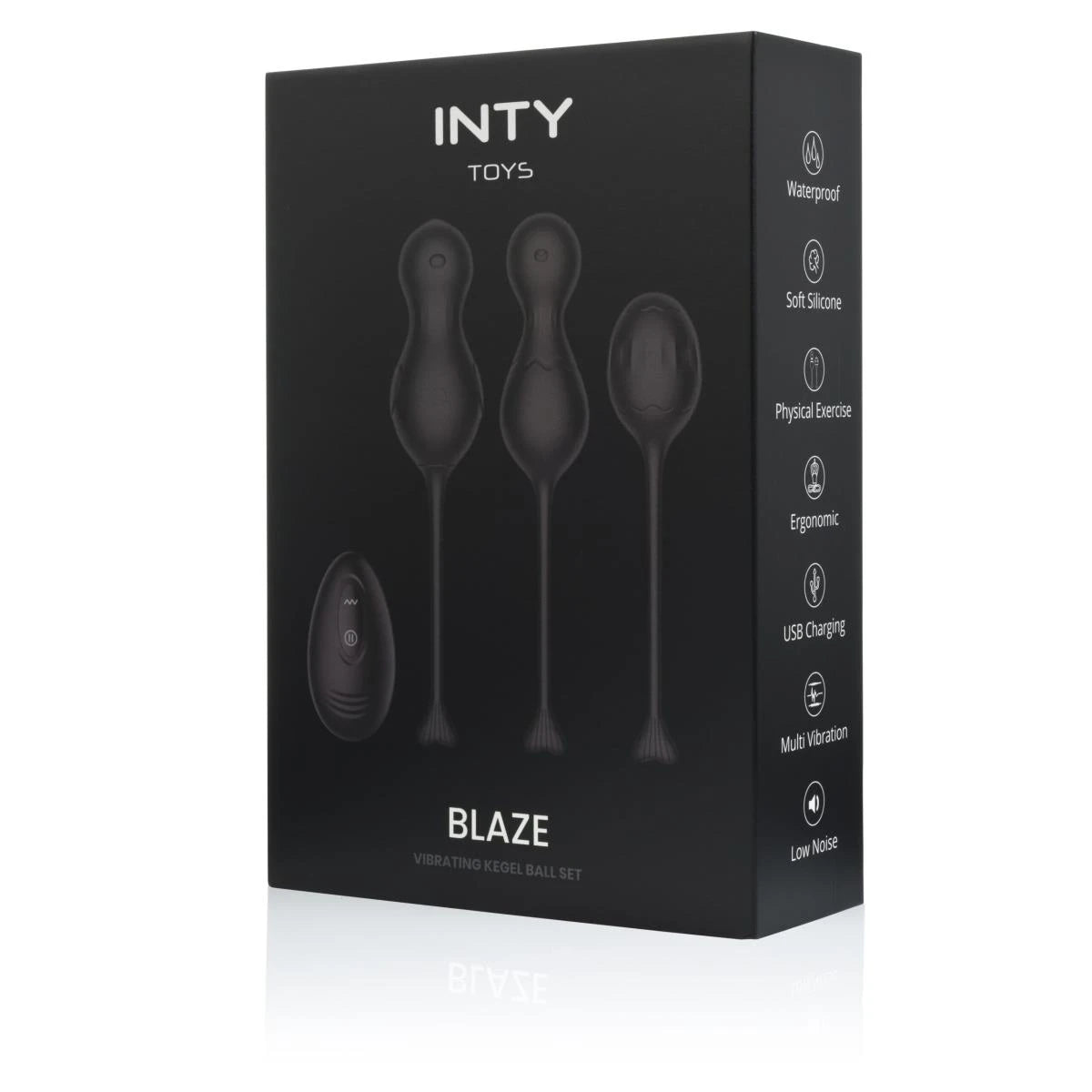 Palline vaginali Blaze 10 funzioni – con telecomando, ricaricabile | INTY Toys