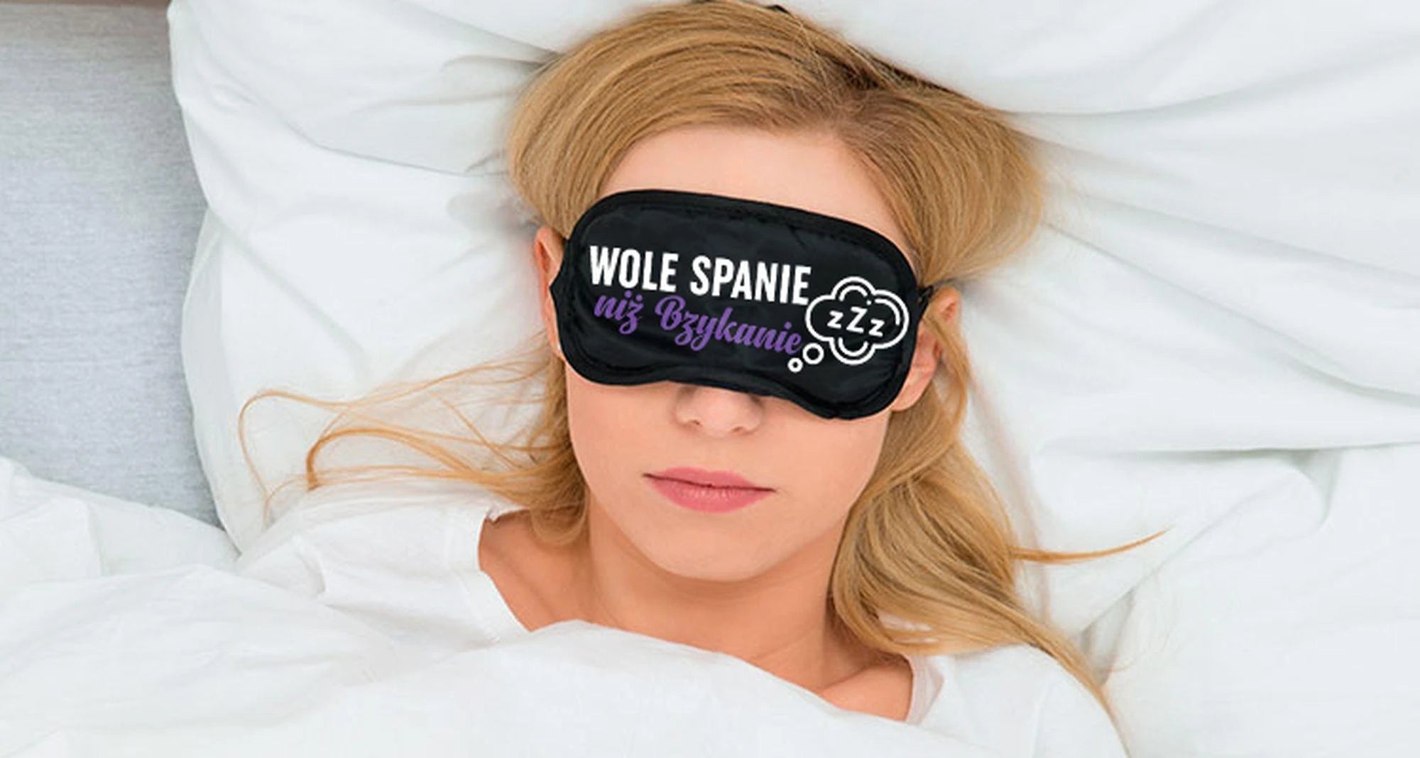 Maka - Masque de sommeil "J'AIME LES BALEINES"
