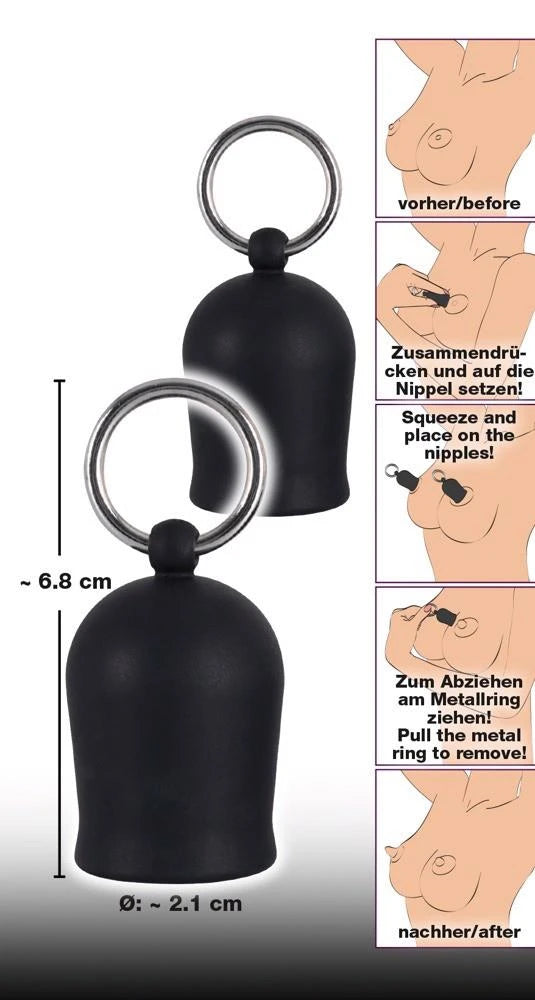 Accessorio BDSM sucker – nero | Black Velvets