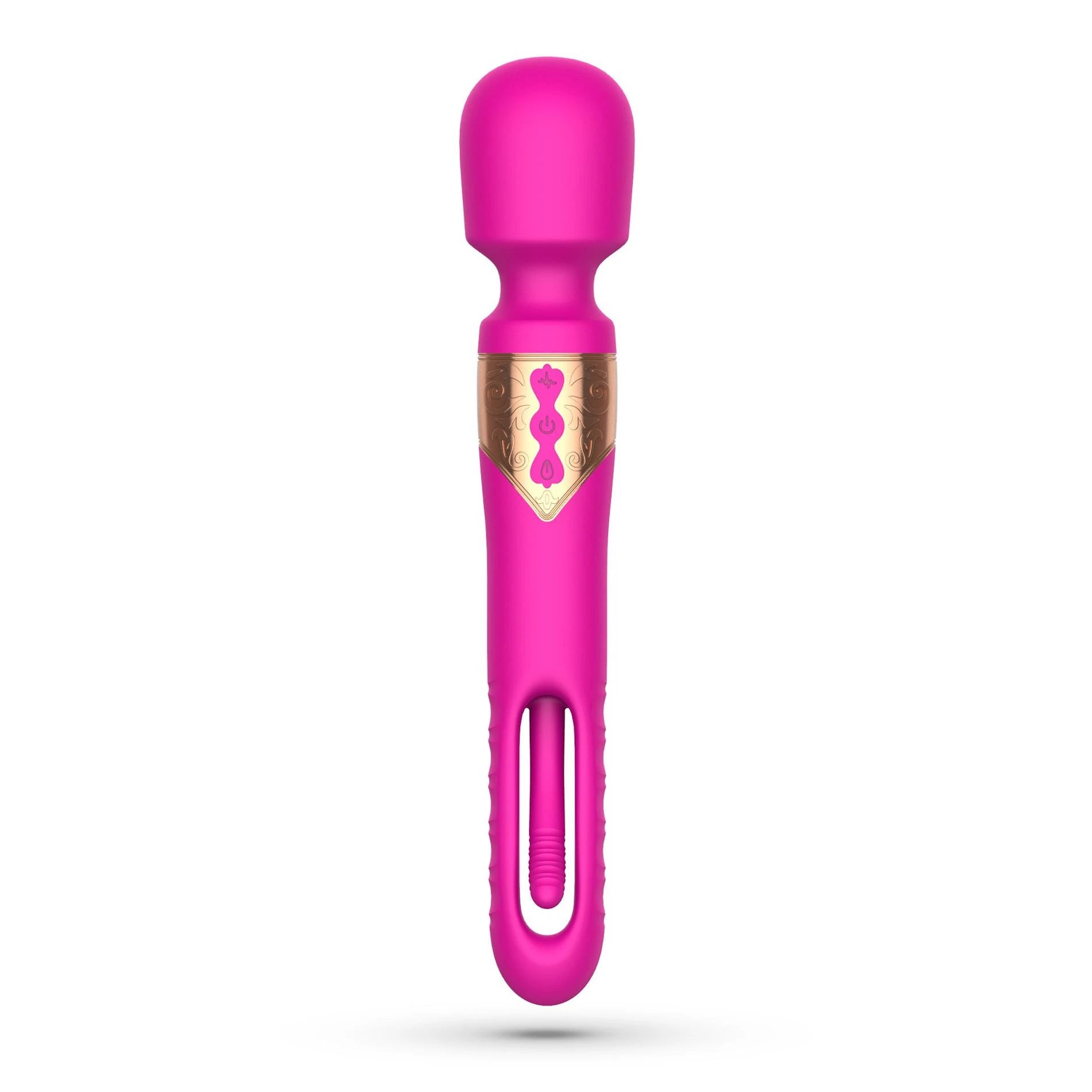 Big Ben - Dual Wand Massager with Flicker - Pink
