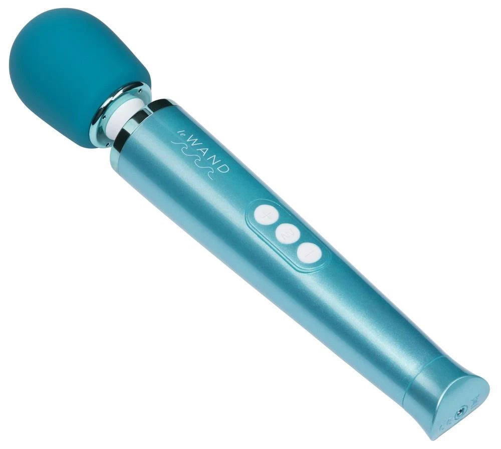 Masajeador wand Dive 20 funciones – recargable, azul