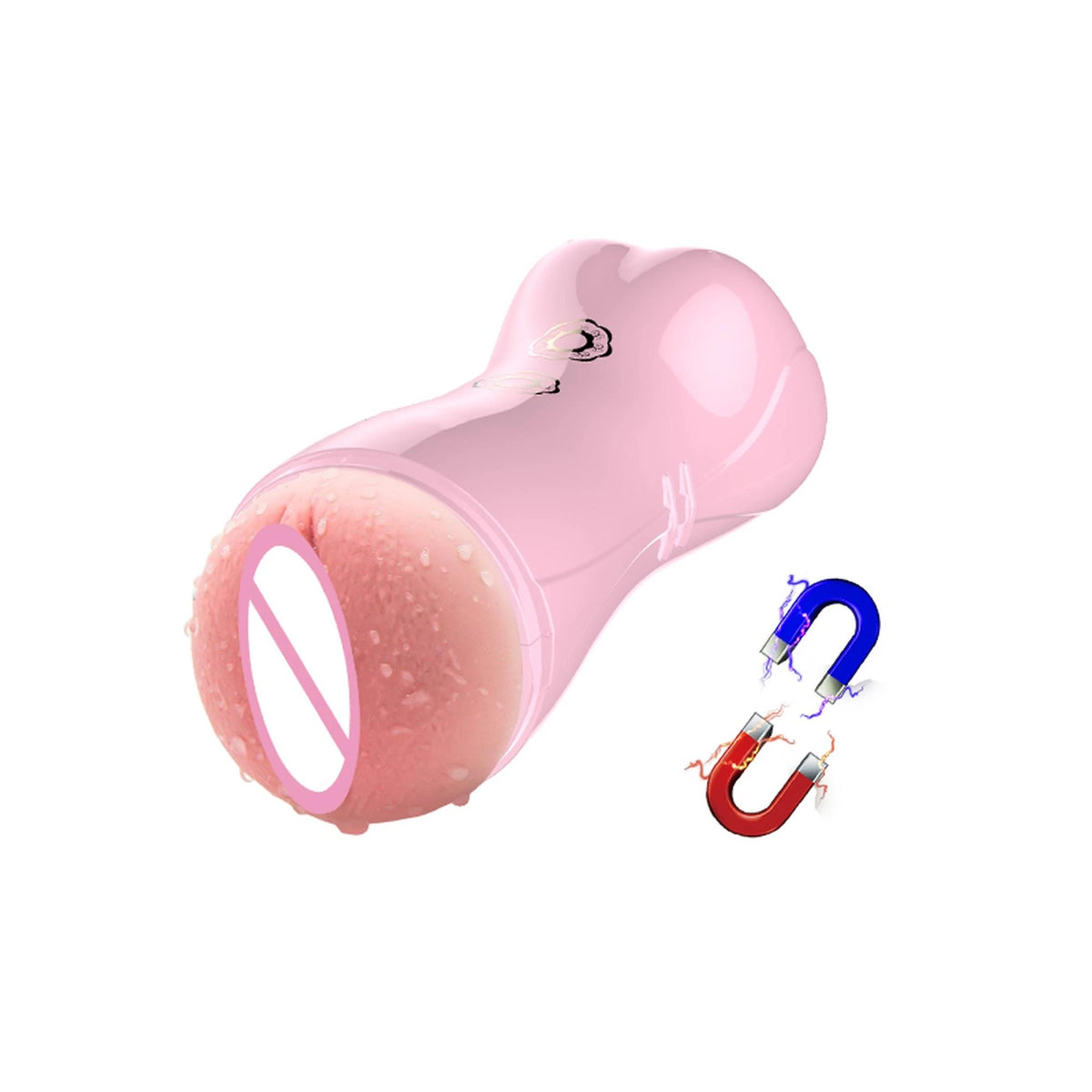 Maszturbátor Flashing Masturbation 7+ Talk 7 funkció – újratölthető, vibrációs, rózsaszín | Favorites