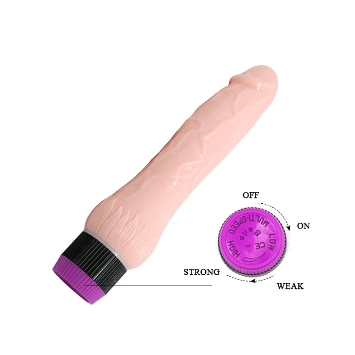 Vibromasseur réaliste Adour Club – en cyberskin, nude BW-001082 | Baile