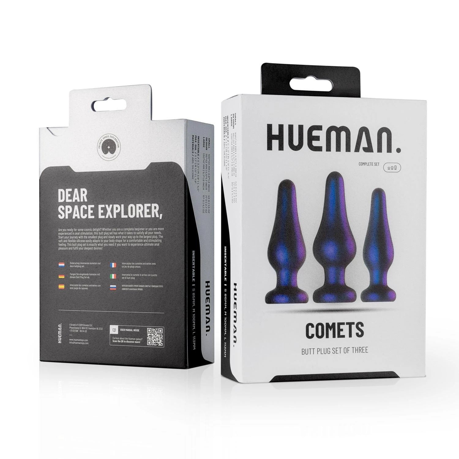 Hueman - Ensemble de plugs anaux Comets