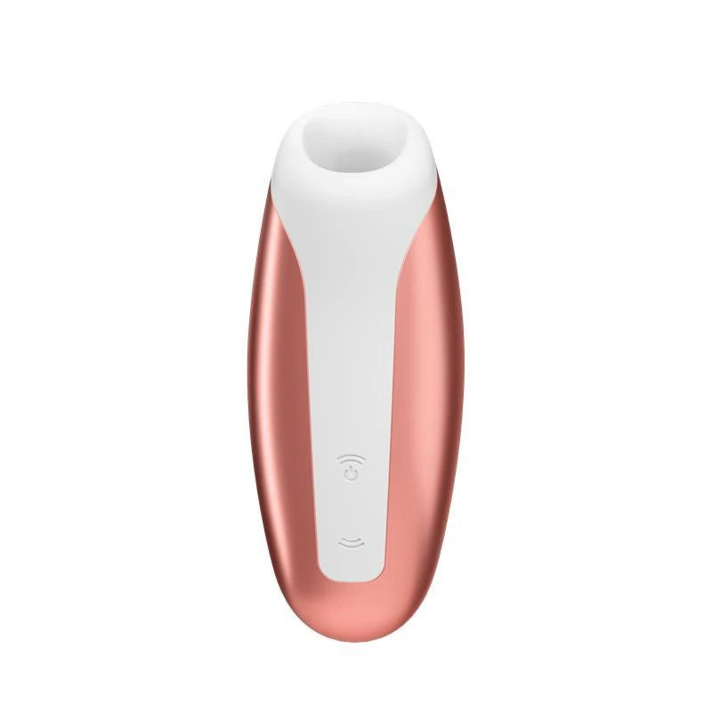 Stimolatore clitorideo Breeze 11 funzioni – ricaricabile, oro | Satisfyer