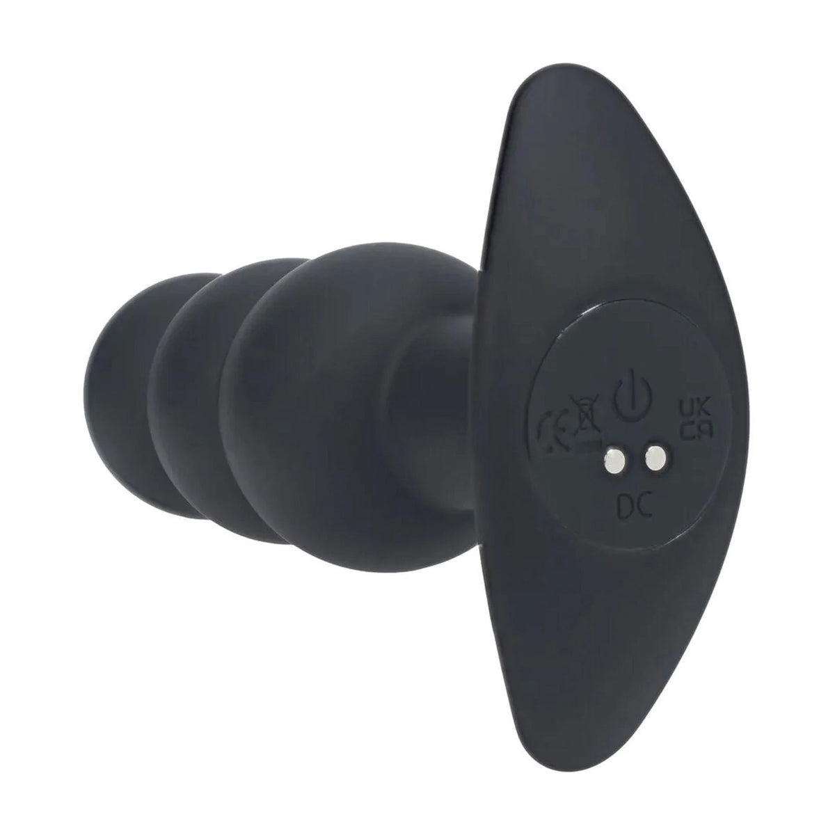 Plug anal Tri Bulb – vibratório, recarregável, preto | Levelz