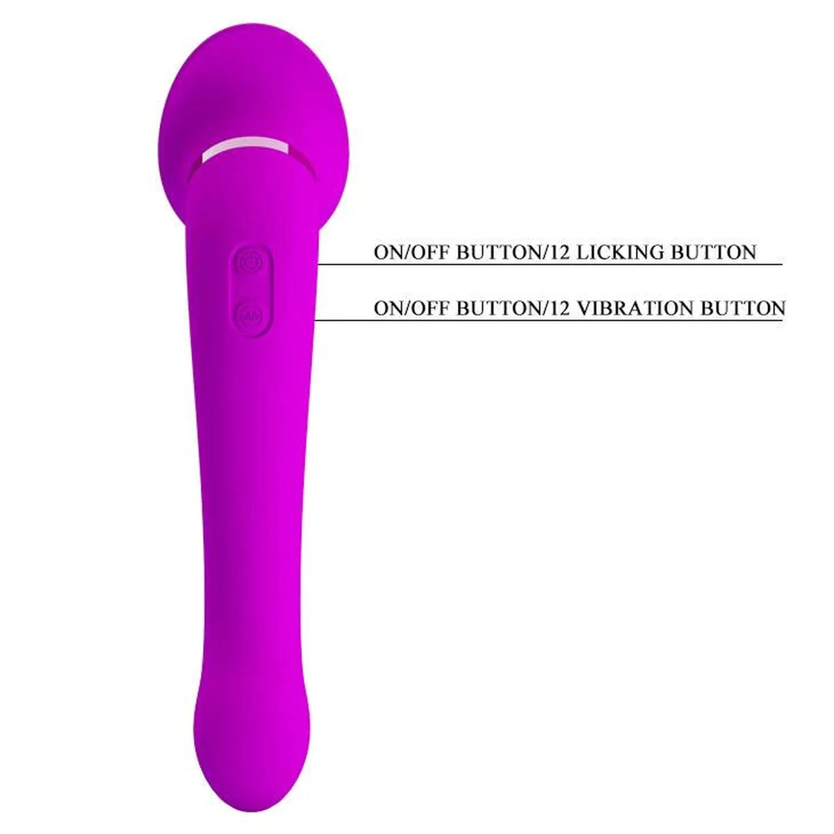 Stimolatore clitorideo Faust 12 funzioni – ricaricabile | Pretty Love