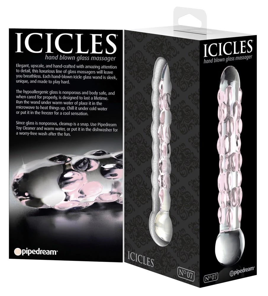 Dildo No 7 17.8 cm – trasparente | Icicles