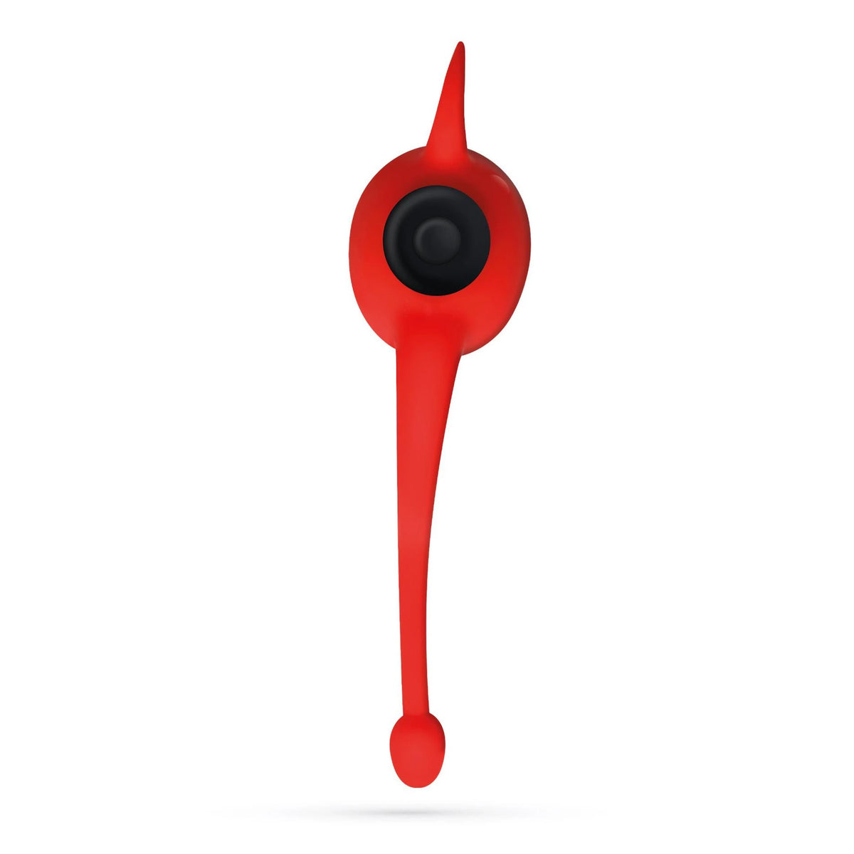 Anillo para el pene Daemon – vibrador, rojo | Crushious