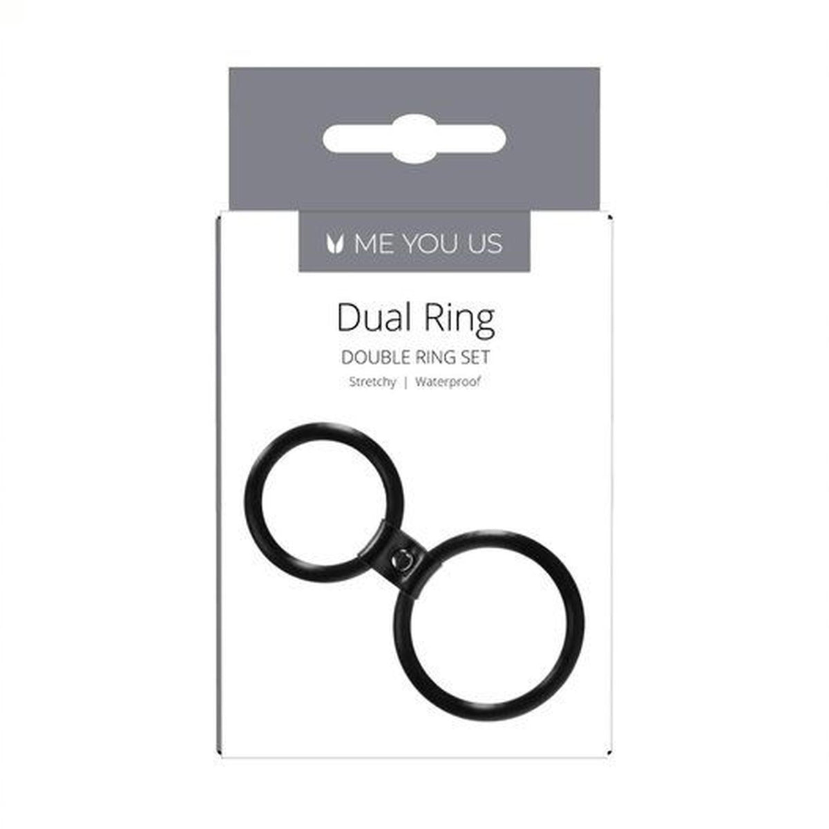 Cock ring – double, black | Me You Us