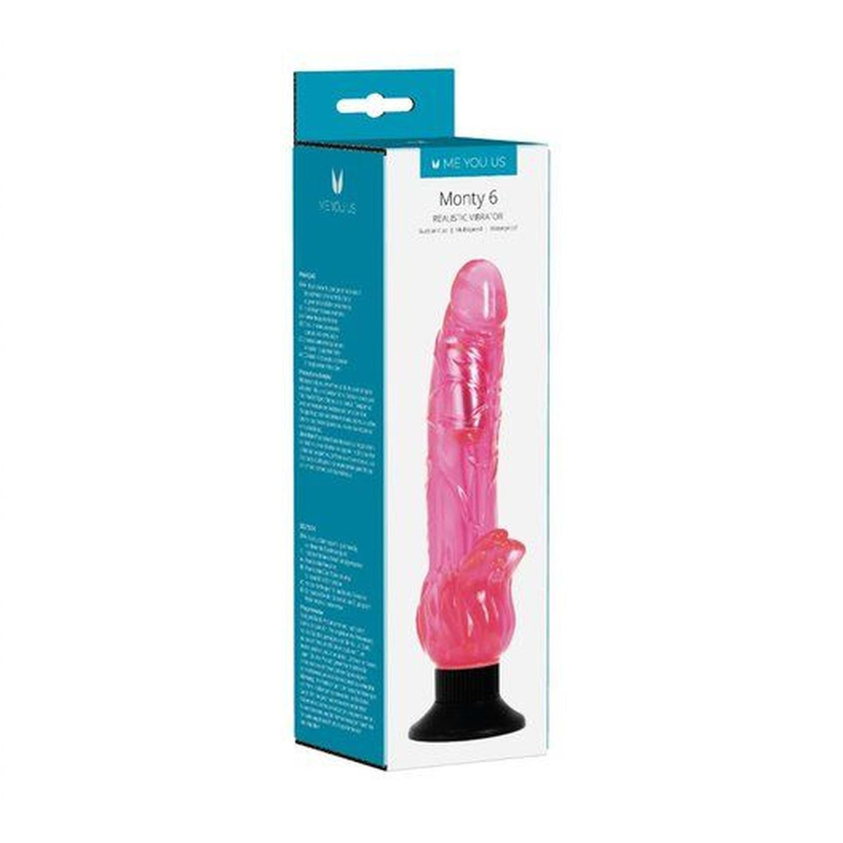 Vibratore realistico Mounty 6 – rosa | Me You Us