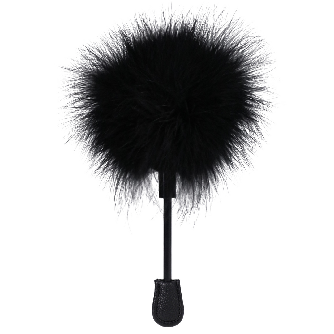 Chicote Feather Tickler – preto | Doc Johnson