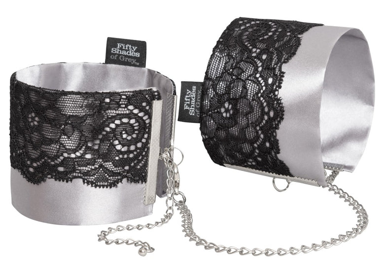 Menottes Play Nice Wrist Cuffs – argent | Fifty Shades of Grey