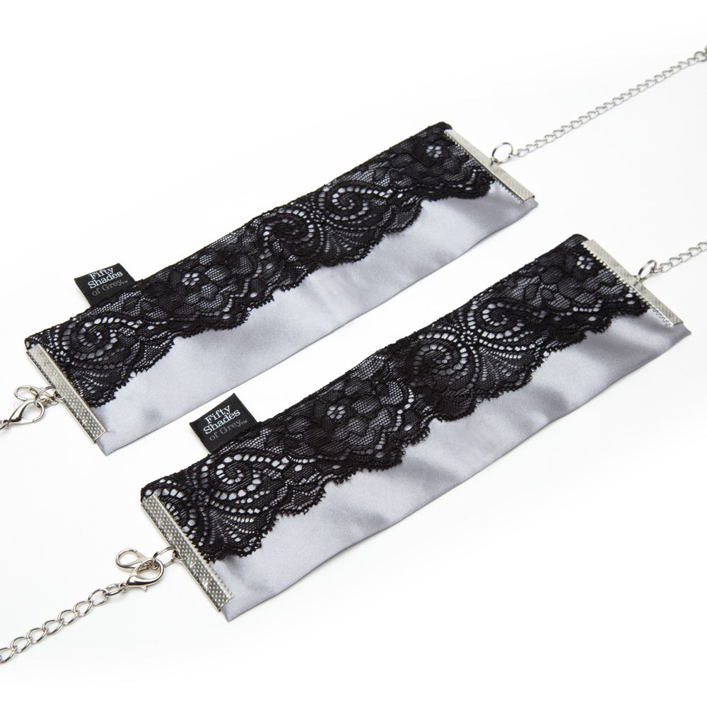 Menottes Play Nice Wrist Cuffs – argent | Fifty Shades of Grey