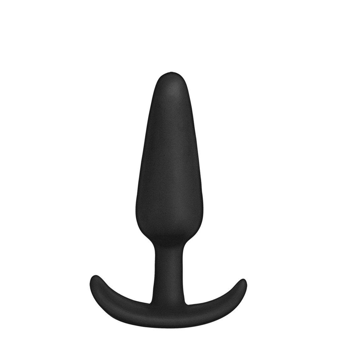 Plug anale 8.9 cm – nero | Doc Johnson