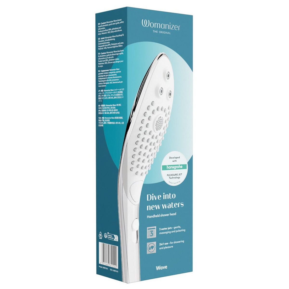 Clitoral stimulator Wave – silver | Womanizer